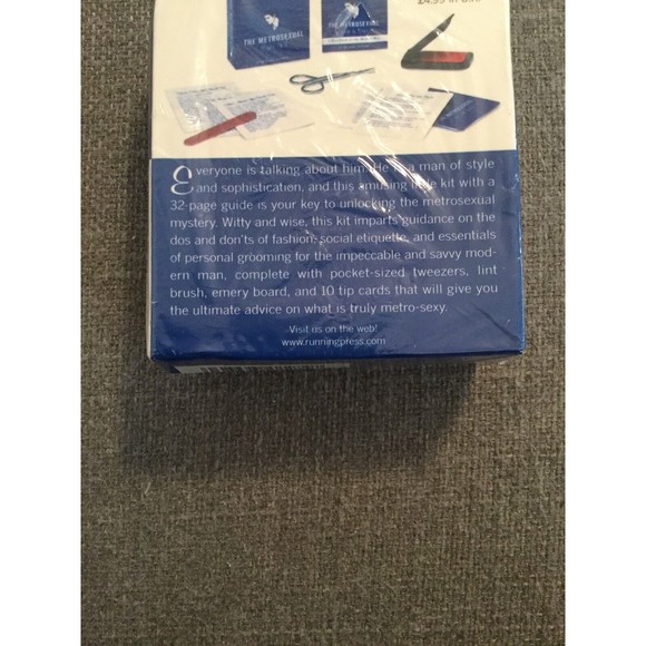 Metrosexual Style Mini Kit by Michael E. Flocker New in Box Running Press - Picture 2 of 4